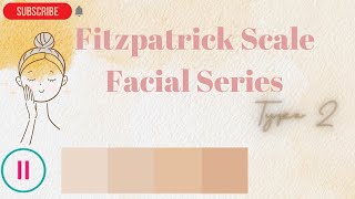 Fitzpatrick Scale Series Type 2Facial Demo [upl. by Animlehliw]