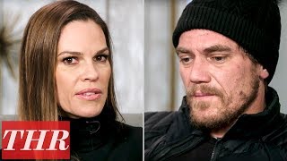 Hilary Swank amp Michael Shannon OnScreen Siblings Inspired by True Loss  Sundance 2018 [upl. by Brieta86]