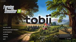 Tobii Eye Tracker Review  Farming Simulator 25 [upl. by Sirahs]