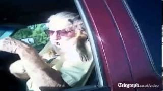 Pet monkey bites Texas traffic cop [upl. by Ardnaeel]