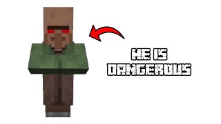 Most Dangerous Villager In Minecraft [upl. by Philipines]