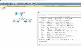 CCNA Security Configure access control list to filter FTP ICMP [upl. by Anthia]