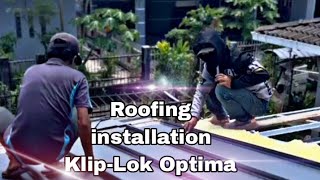 Roof installation KlipLok Optima [upl. by Yllom]