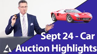 September 2024 Auction Cars Highlights [upl. by Brag]