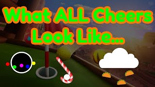 What ALL Cheers Look And Sound Like  Super Golf [upl. by Akemit]