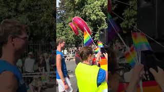 Handelsbanken cortege Stockholm pride ‘24 stockholm pride2024 stockholmpride [upl. by Pease378]