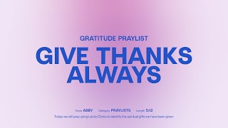 Prayers of Thanksgiving and Gratitude 🙏  Hallow  Catholic Meditation and Prayer App [upl. by Ecinnej]