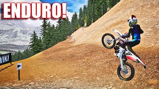 WE ATTEMPTED A GNARLY ENDURO COURSE ON THE ALL NEW ENDURO BIKES INSANE [upl. by Arrik]