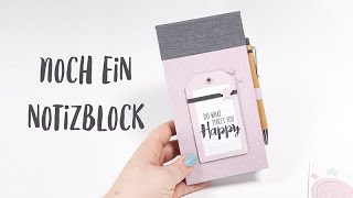 Noch ein Notizbuch  Notizblock selber machen [upl. by Atiuqer]