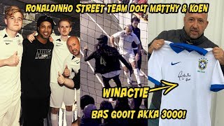 KOEN amp MATTHY GEDOLD DOOR RONALDINHO STREET TEAM BAS GOOIT AKKA 3000  WINACTIE [upl. by Ayokahs]