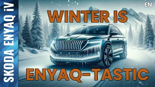 Skoda gave us 4 tips for more winter efficiency with the ENYAQ iV I put them to the test EN [upl. by Sammons]