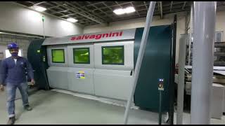 SALVAGNINI LASER MACHINE [upl. by Aleira]