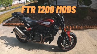 Indian FTR 1200 Mods [upl. by Asirram]