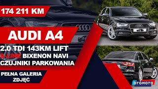 ❌AUDI A4 B8 LIFT 20 TDI 143KM SLINE NA SPRZEDAŻ  GALERIA ZDJĘĆ❌ [upl. by Yecats]