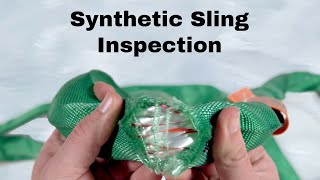 LiftAll Synthetic Sling Inspection [upl. by Aelc]