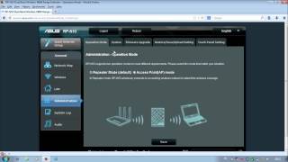 ASUS RPN53 repeater mode admin panel PCAXECOM [upl. by Aillimat]