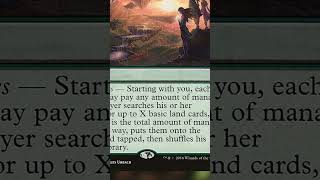 The Most Underrated Landfall Commander Baru Fist of Krosa edh mtg [upl. by Arada492]