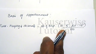 1 Secondary distribution of overheadsRe distribution of overheads by Kauserwise [upl. by Iey]