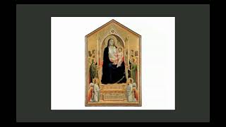 Giotto  Madonna di Ognissanti [upl. by Kosey997]