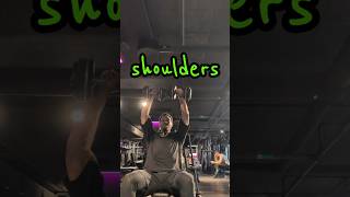 BEST SHOULDERS WORKOUT gym shoulderworkout fypシ゚viral fyp workout training fitness [upl. by Ploss532]