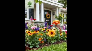 Home flower Garden and water🌲🏡home homedesign design homedecor interiordesign house nature [upl. by Geesey]