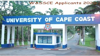 Admission Tips UCC  WASSCE 2020 Applicants [upl. by Stanislaw124]