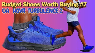 Budget shoes worth buying 7 Under Armour Hovr Turbulence 2 full review budgetrunningshoes [upl. by Sarene10]