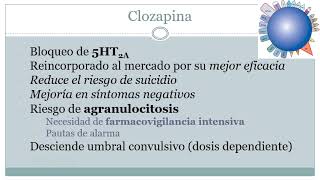 3 Farmacología de los antipsicóticos 2022 AP atípicos [upl. by Lemon]