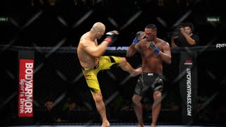 UFC 283 Glover Teixeira vs Jamahal Hill  UFC Light Heavyweight Title Full Highlights  UFC 4 Sim [upl. by Nednarb]