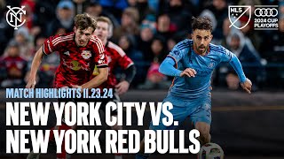 Match Highlights  New York City FC 02 Red Bulls  November 23 2024 [upl. by Macdonell196]