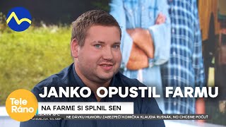 Janko končí na farme  FARMA 16  Teleráno [upl. by Enirhtak]