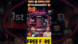 OMG  😱 DIWALI CUP 🥰 TOURNAMENT 😍 freefire trending ytshorts [upl. by Eben27]