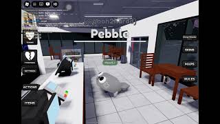 Pebbles first time going to McDonald’s dandys world rp [upl. by Restivo968]