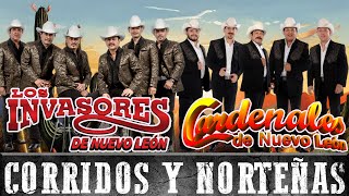 Cardenales de Nuevo León amp Los Invasores de Nuevo León  Corridos y Norteñas  Mix 30 Grandes Éxitos [upl. by Viking]