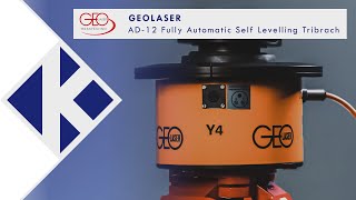 GeoLaser  AD12 Fully Automatic Self Levelling Tribrach [upl. by Seni]