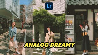 FREE 50 PRESET LIGHTROOM  ANALOG DREAMY  LIGHTROOM TUTORIAL [upl. by Ilonka397]