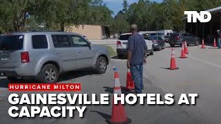 Gainesville hotels at capacity as Florida residents seek refuge from Hurricane Milton [upl. by Rollin]