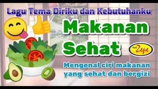 Lagu Tema Diriku  Makanan Kesukaanku  MAKANAN SEHAT  Makanan Kegemaran  Kesehatan  Sehat [upl. by Lorne]