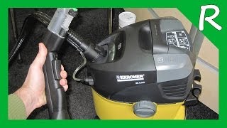 Karcher SE 5100  Пылесос для химчистки и сухой уборки Обзор Тест [upl. by Aeret]