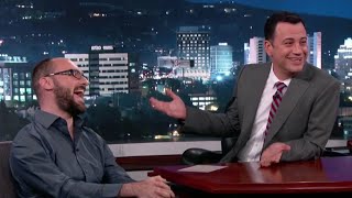 Vsauce acts weird on Jimmy Kimmel [upl. by Aikmat664]