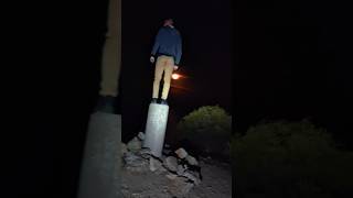 🌛⛰️❤️ travel mountains nightlife night giakos hiking explore explorepage shorts youtube [upl. by Laenahtan]