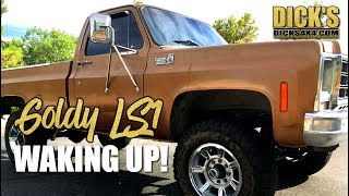 Stall Converter Install amp Cruising around  79 Chevy K20 Squarebody [upl. by Ative]