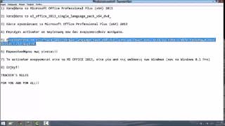 MS Office 2013 Greek Pro x64 Download  Activator amp Windows all versions [upl. by Hertha363]