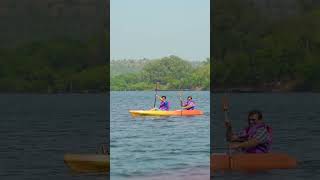 Paddle into Peace Kayaking Adventure at Gandhisagar Forest Retreat kayaking [upl. by Annairb178]