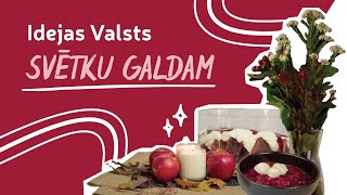 6 idejas Valsts svētku galdam [upl. by Malvia]