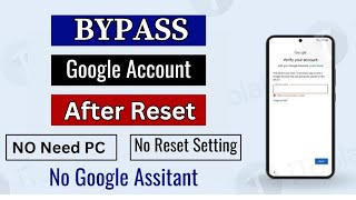 Bypass Google Verification After Factory Reset 2023  Without Computer [upl. by Skippy863]