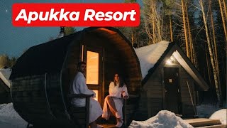 Apukka Resort  Tour  Apukka Resort  Glass Igloos Hotel [upl. by Bigot]