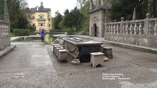 Fürstentisch  Wasserspiele  Schloss Hellbrunn  Salzburg [upl. by Etteval]