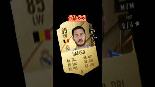 Hazard FIFA cards evolution [upl. by Ewan328]