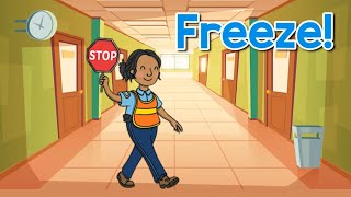 School Run An Interactive PE Experience  Brain Break  Indoor Recess  PE  PhonicsMan Fitness [upl. by Malo]